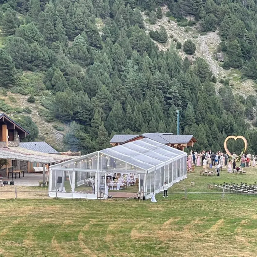 Carpa casament Borda del Pi